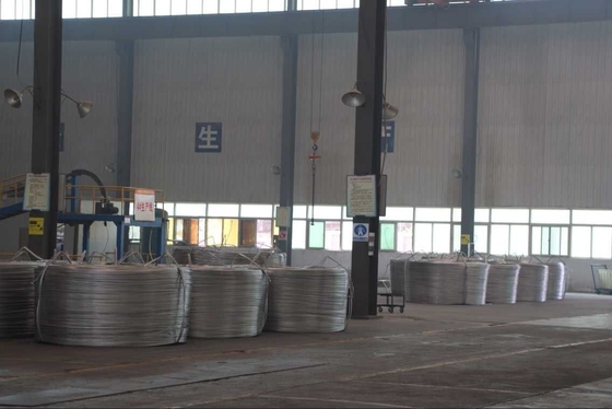 99.5% zuiverheid 9.5mm Aluminiumdraad Rod For Cable