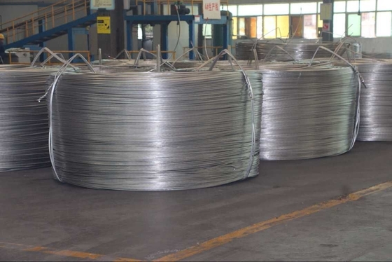 99.5% zuiverheid 9.5mm Aluminiumdraad Rod For Cable