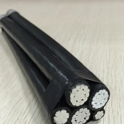 0.6/1kV Duplex Triplex Aluminium Leider ABC Kabel XLPE LDPE PVC Isolatie Overhead Aluminium Preensamblado Draden
