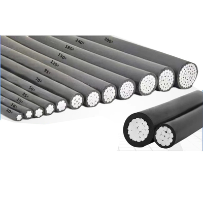 OEM Abc Aluminium geleiderkabel Elektrische draad Stroomkabel 4 Core 35mm 50mm 70mm 95mm 120mm 185mm 240mm ACSR Corrosiebestendig