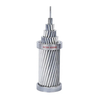 ASTM-standaard ACAR-kabel, kaal aluminiumgeleider, stalen versterkte stroomkabel