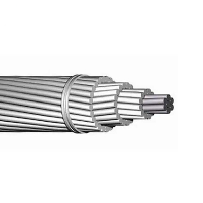 ACSR Aluminium geleider met stalen versterkte overhead kaal elektrische kabel Eco-vriendelijke lange levensduur voor hernieuwbare energie