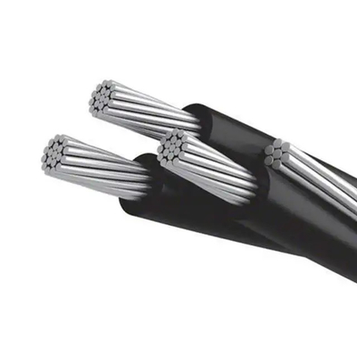 0.6/1kv Power Aluminium Leider Overhead Aerial Bunched Cable XLPE Geïsoleerde Duplex/Triplex/Quadruplex