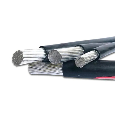 0.6/1kv Power Aluminium Leider Overhead Aerial Bunched Cable XLPE Geïsoleerde Duplex/Triplex/Quadruplex