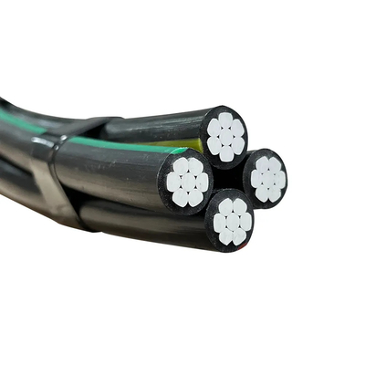 Overhead Twisted Aluminium Aerial ABC Cable Aerial Bundled Electrical Cable