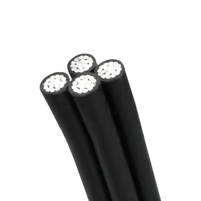 Architectonisch verlichting Twisted Aluminium Aerial Bundled Cable voor overhead laying and Power Transmission Cable