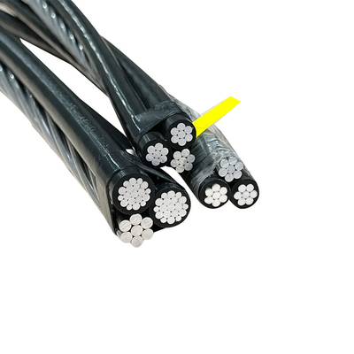Laagspanning 0,6/1kv XLPE/PVC Geïsoleerde luchtbundel Specificatie Multi-Core Draad Overhead ABC-kabel