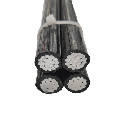 Lachtspanningsoverheadkabel van aluminium Geïsoleerde voedingsbron Aluminiumkabel voor distributienetwerken
