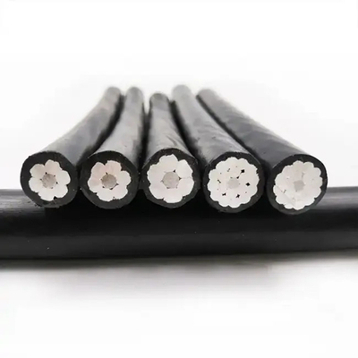 Leider gebundeld 0,6/ 1kv XLPE Isolatie Overhead Cable Aluminium Op maat gemaakte IEC