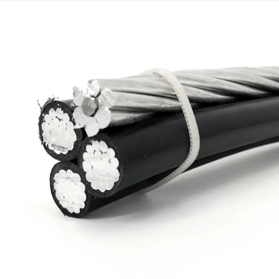 Leider gebundeld 0,6/ 1kv XLPE Isolatie Overhead Cable Aluminium Op maat gemaakte IEC