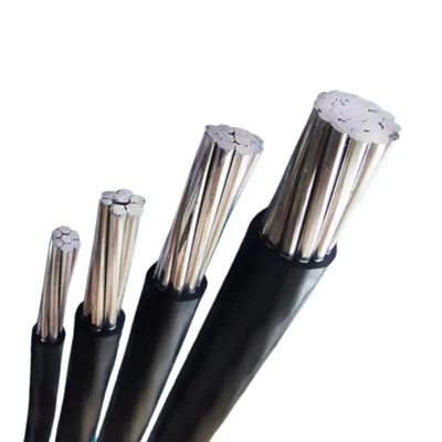 Overhead aluminium geleider XLPE geïsoleerde elektrische kabels Quadruplex Duplex Triplex Drop elektrische draad kabel