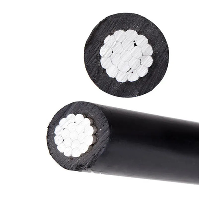 Overhead aluminium geleider XLPE geïsoleerde elektrische kabels Quadruplex Duplex Triplex Drop elektrische draad kabel