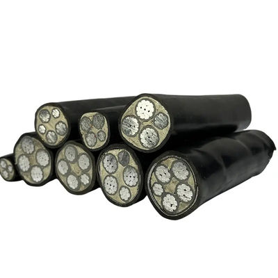 Laagspanningsaluminiumgeleiderstroomkabel 0,6/1KV XLPE geïsoleerd voor industriële projecten