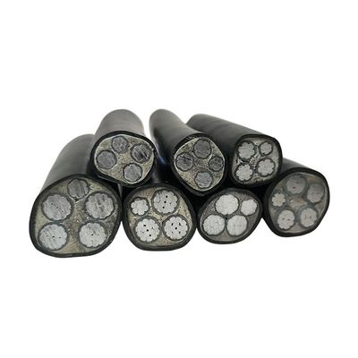 XLPE geïsoleerde LV-stroomkabel Aluminiumgeleider 0,6/1KV Voor gebouwbedrading
