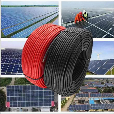 XLPE Solar PV Kabel 4mm2 tot 16mm2 Koperen Geleider voor Zonnestations