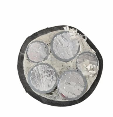 PVC geïsoleerde PVC mantel laagspanningsstroomkabel 4 aders aluminium/aluminiumlegering geleider laagspanningskabel