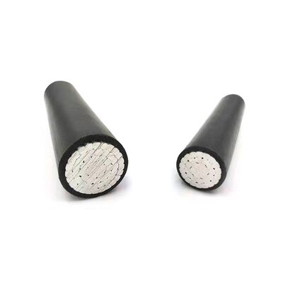 ACAR Aerial Bundle Cable ACSR AAC AAAC Aluminiumgeleider Enkeladerige XLPE & PVC Geïsoleerde Bovengrondse Getwiste Kabel