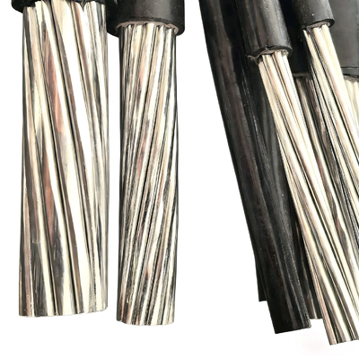 LV ABC Low Voltage Aerial Bundle Cable Aluminum/Aluminum Alloy Core 0.6/1kV Overhead Installation Customizable