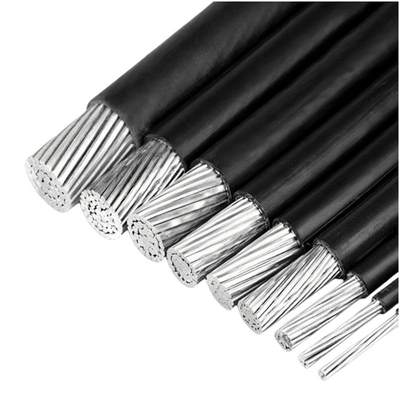 0.6/1KV Single Core Overhead Power Cable XLPE Geïsoleerd PVC Jacket Elektrisch zuurstofvrij Aluminiumgeleider IP67