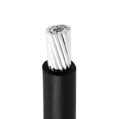 Middenspanning (MV) 1-aderige aluminium geleider Luchtkabel XLPE/PVC/PE Isolatie 10 KV Elektrisch vermogen