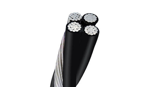 Laag Voltagexlpe PE pvc Geïsoleerde 10kv ABC op Kabel