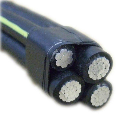 Triplex ABC-Lucht het Aluminiumkabel van de Kabelxlpe/pe Isolatie