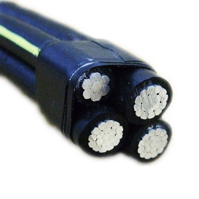 Kabel van het het Aluminiumkabel Verdraaide Aluminium van 2*16 4*16 ABC de Lucht