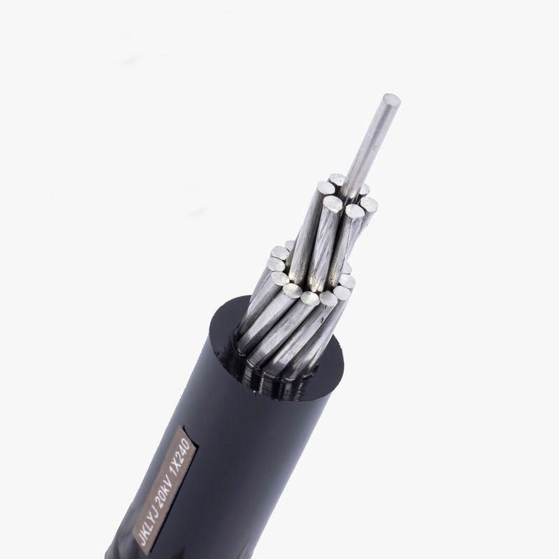PVC-mantel elektrische stroomkabel 1KV luchtkabel XLPE geïsoleerde aluminium enkele kern voor LV stroom JKLGYJ luchtkabel