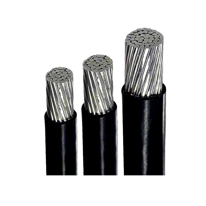 ACAR Aerial Bundle Cable ACSR AAC AAAC Aluminiumgeleider Enkeladerige XLPE & PVC Geïsoleerde Bovengrondse Getwiste Kabel