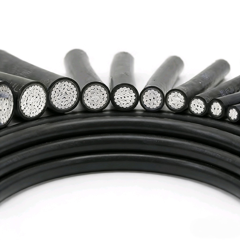 LV ABC Low Voltage Aerial Bundle Cable Aluminum/Aluminum Alloy Core 0.6/1kV Overhead Installation Customizable