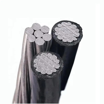 Aluminium geleider LV ABC kabel XLPE PE LDPE PVC geïsoleerde overhead duplex triplex quadruplex service drop kabel