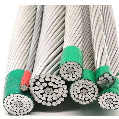 ACSR-kabel tegen corrosie hoge laadcapaciteit overhead naakte draad en aluminiumlegeringskabel voor stedelijke netwerken