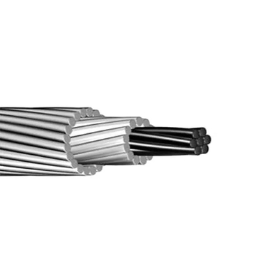 ACSR Aluminium geleider met stalen versterkte overhead kaal elektrische kabel Eco-vriendelijke lange levensduur voor hernieuwbare energie