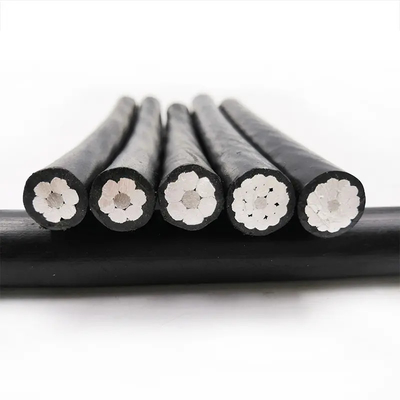 Architectonisch verlichting Twisted Aluminium Aerial Bundled Cable voor overhead laying and Power Transmission Cable