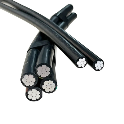 Laagspanning 0,6/1kv XLPE/PVC Geïsoleerde luchtbundel Specificatie Multi-Core Draad Overhead ABC-kabel