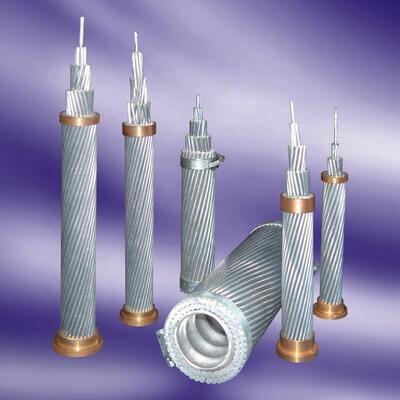 AACSR-geleider (Aluminiumlegeringsgeleider met versterkt staal) legering bovenhoofd naakte geleider op maat geleider voor ruige bergachtige gebieden