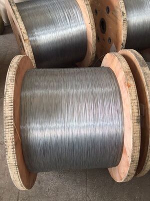 Aluminium-beklede staaldraad (2,6 mm–4,0 mm) voor ACSR/AW, OPGW-kabelconstructie & bovengrondse hoogspanningslijnen