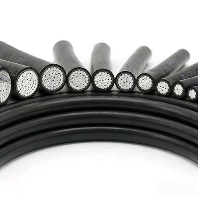 LV ABC Laagspanning Antenne Bundel Kabel Aluminium/Aluminium Kern 0,6/1kV Bovengrondse installatie Aanpasbaar
