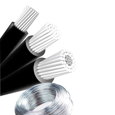 Geïsoleerde luchtstroomkabel van aluminiumlegering met PVC-kabel met hoge prestaties voor de stroomoverdracht