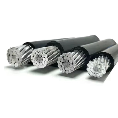 0.6/1KV Single Core Overhead Power Cable XLPE Geïsoleerd PVC Jacket Elektrisch zuurstofvrij Aluminiumgeleider IP67
