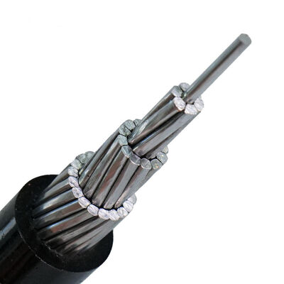 Aluminium Twist Service Drop Elektrische Pvc/Xlpe geïsoleerde luchtkabels Specificatie Lage aluminiumkabel