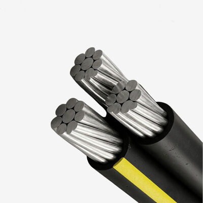 4X50mm2 4X95mm2 Aluminium geleiderkabel XLPE/PVC/PE Geïsoleerde ABC-kabel AAC AAAC 0.6/1kv Standard Aerial Bundled Conductor