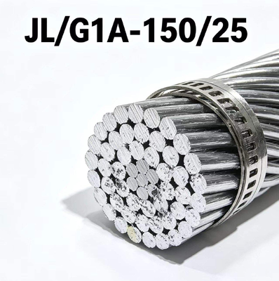 ACSR JL/G1A 150/25 Aluminiumgeleider Staal Versterkt Kale Bovengrondse Transmissiegeleider