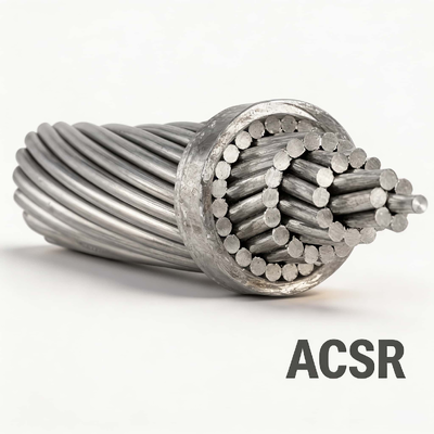 ACSR Blote Geleider 1/0 2/0 AWG Gestrande Aluminium Geleider Staal Versterkt Bovengrondse Transmissie IEC 61089 ASTM B232